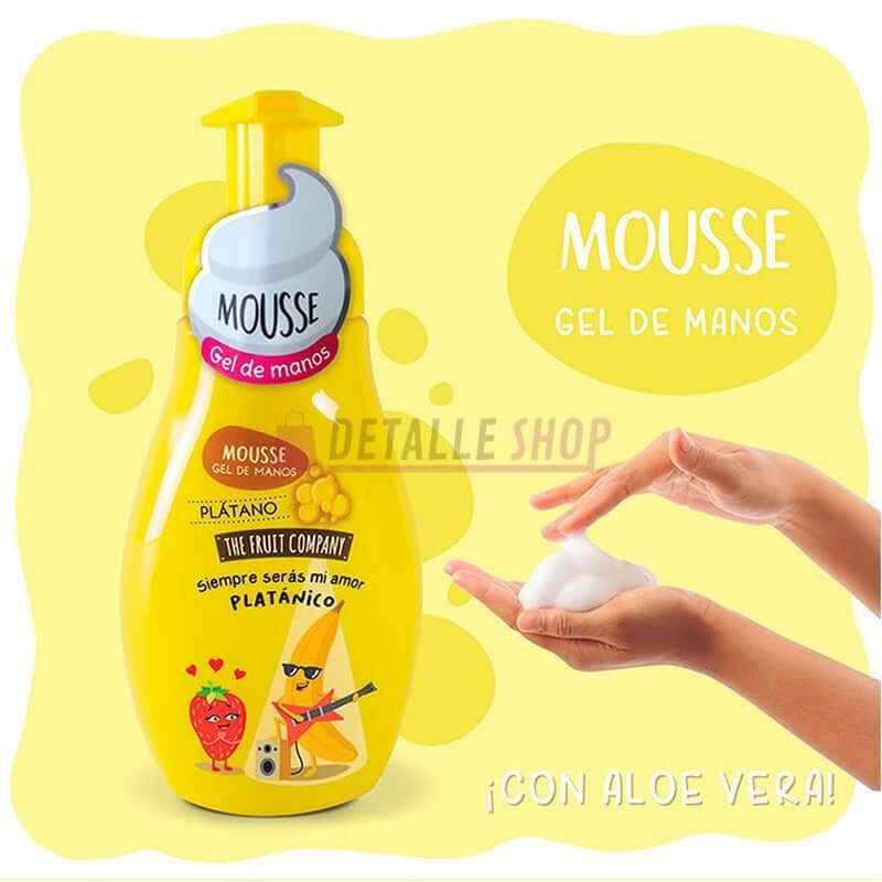 Plátano Jabón Mousse Manos The Fruit Company - 250ml