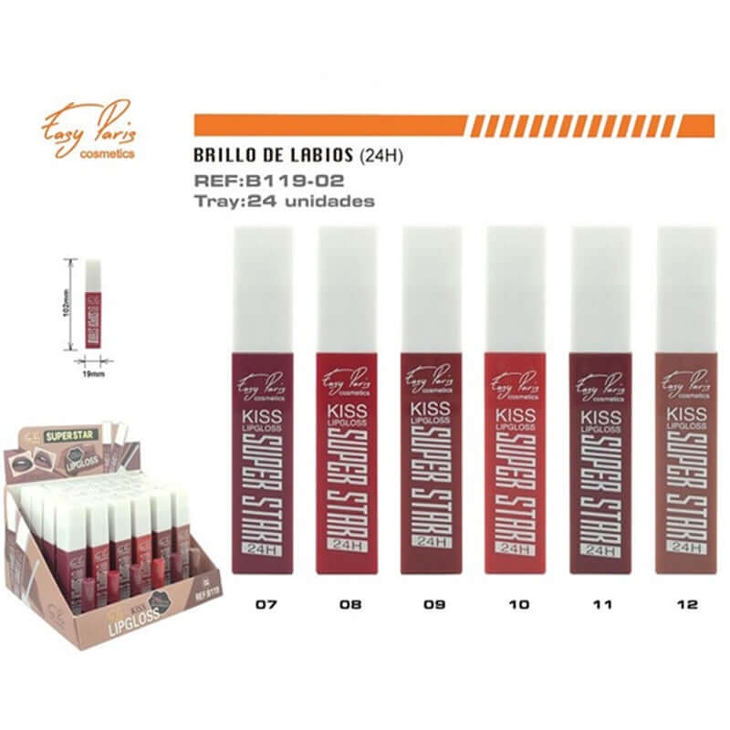 Lipgloss Kiss Mate - Easy Paris