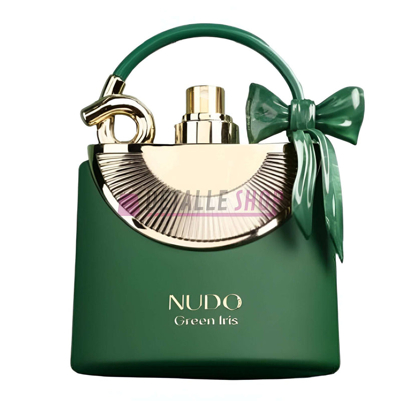 Nudo Green Iris bolso verde fragrance world perfume arabe oriental perfume comprar mujer mas vendido