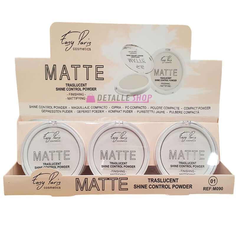 Pó translúcido mate - Easy Paris