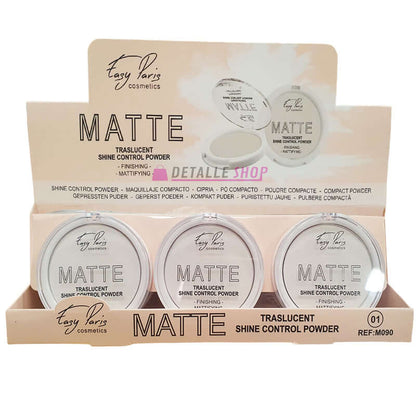 Polvo translucido Mate - Easy Paris