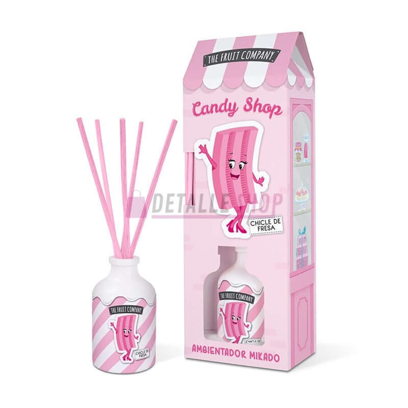 Chicle de Fresa Mikado Candy The Fruit Company