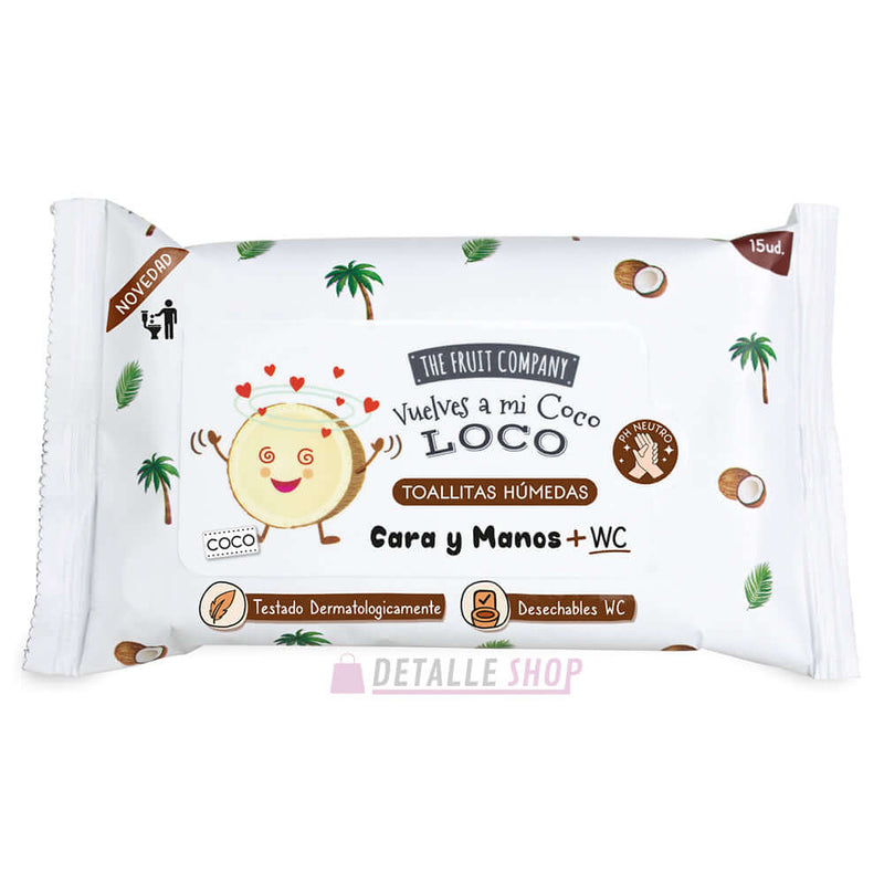 Toallitas Cara y Manos + Wc Coco - The Fruit Company