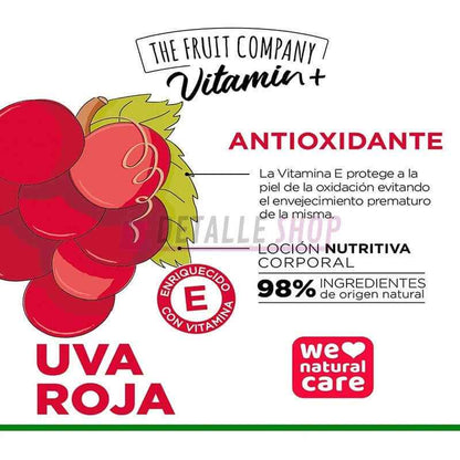 Uva roja Loción corporal - The Fruit Company