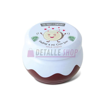 Vela com aroma a coco - The Fruit Company