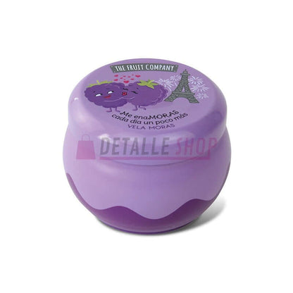 Vela com aroma a amora - The Fruit Company 