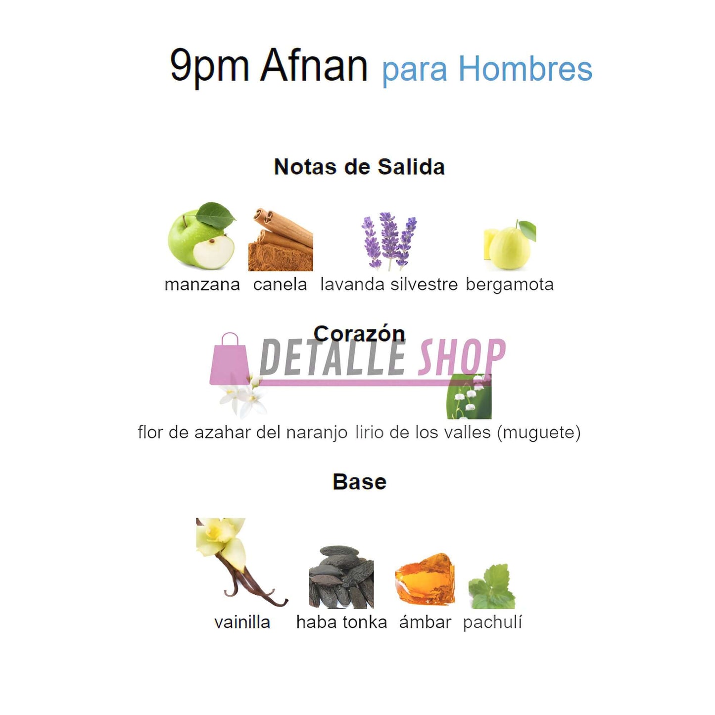 9PM para Hombres de Afnan - 100ml