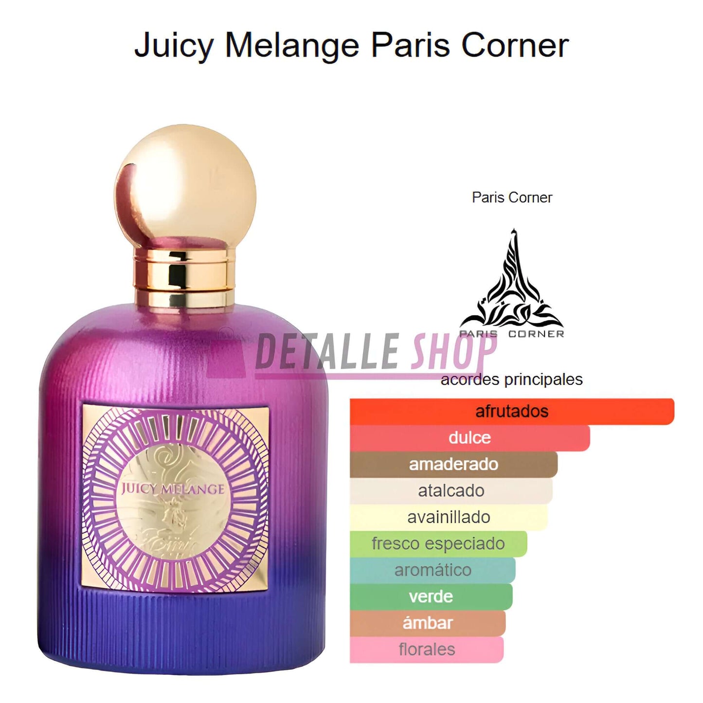 mejor perfume dulce unisex juicy melange  juicy melange paris corner duración y proyección juicy melange paris corner notas olfativas