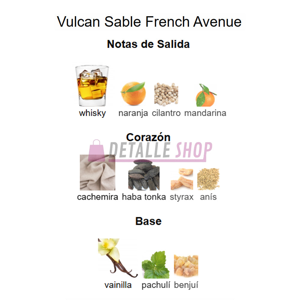 Vulcan Sable perfume árabe oriental disponible al por mayor en Málaga, Alicante y Murcia.