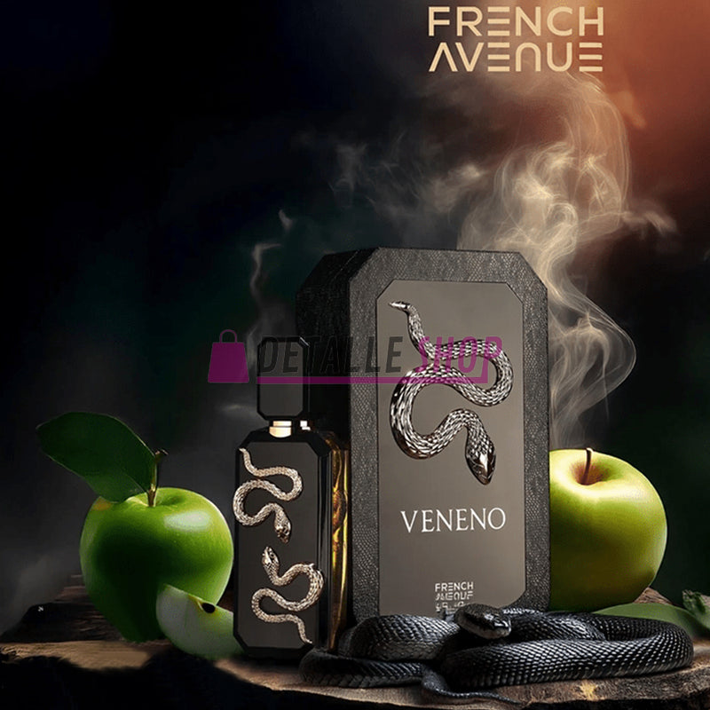 Elixir árabe Veneno de French Avenue, perfume masculino intenso para verano y uso diario perfumeria arabe confianza original mazana perfume para hombre elegante dubai madrid barcelona lorca murcia alicante malaga 