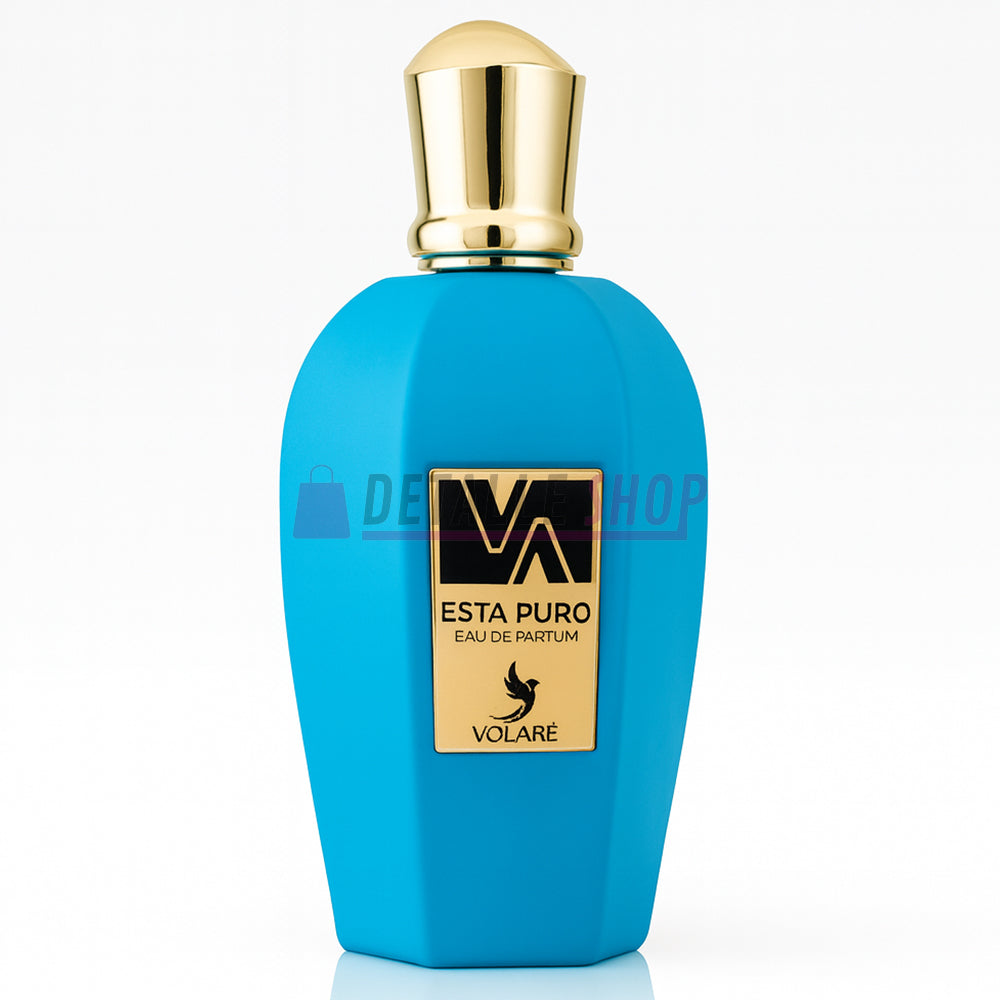 Esta Puro Volaré con notas de naranja siciliana, bergamota y limón, aroma unisex fresco y duradero