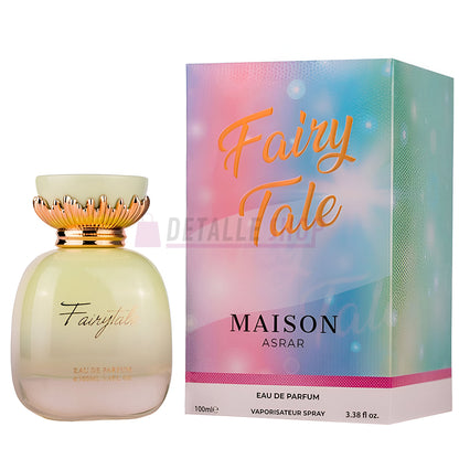 Perfume árabe para mujer Fairy Tale de Maison Asrar, aroma floral y elegante.