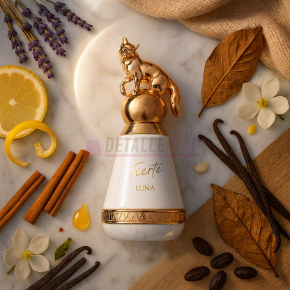 Perfume árabe Fierte Luna en España, dupe de Xerjoff Naxos. Disponible en Murcia, Málaga, Madrid y perfumerías árabes en Alicante.