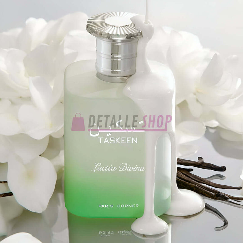 perfume taskeen lactéa divina ideal para regalo perfume árabe dulce y cremoso taskeen paris corner