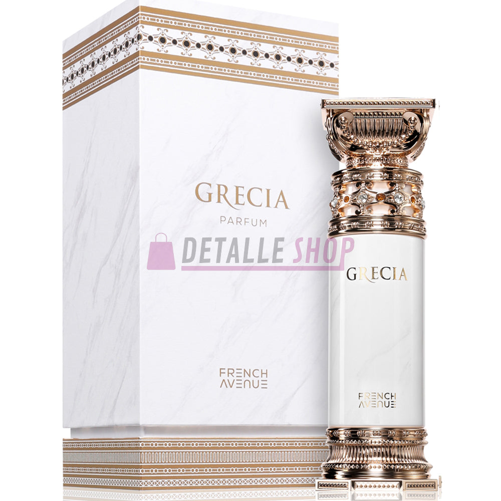 Grecia de French Avenue, perfume árabe elegante para hombre y mujer. Comprar online en perfumería árabe en Murcia, Lorca y Dubái.