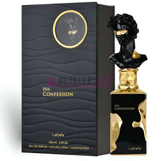 perfume arabe his confession oriental fragancia dubai lattafa masculino perfume arabe comprar online