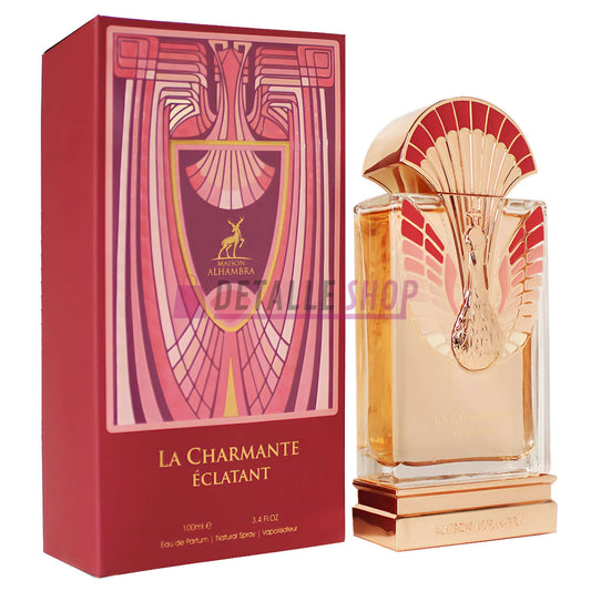 perfume arabe la charmante eclatant dubai oriental fragancia arabe oriental dubai mujer femenina maison alhambra