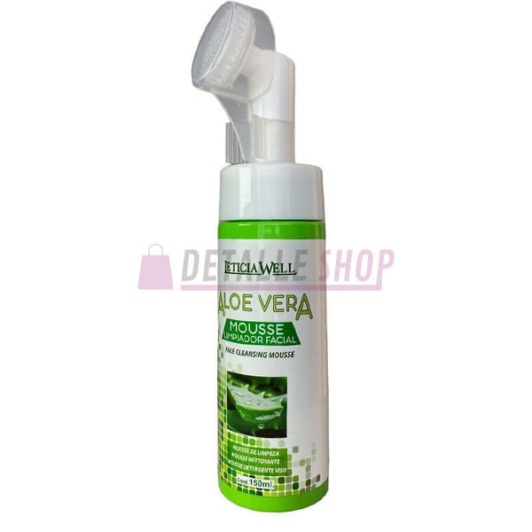 Aloe Vera Mousse Limpiador Facial - Leticia Well