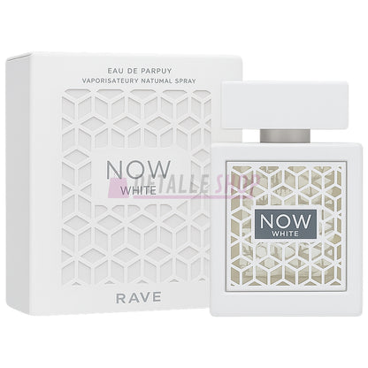 now ehite rave lattafa perfume citrico frutal 