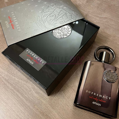 Opiniones y reseñas de Supremacy de Afnan, perfume árabe, disponible en Lorca, Madrid y Málaga, comprar en perfumería online.