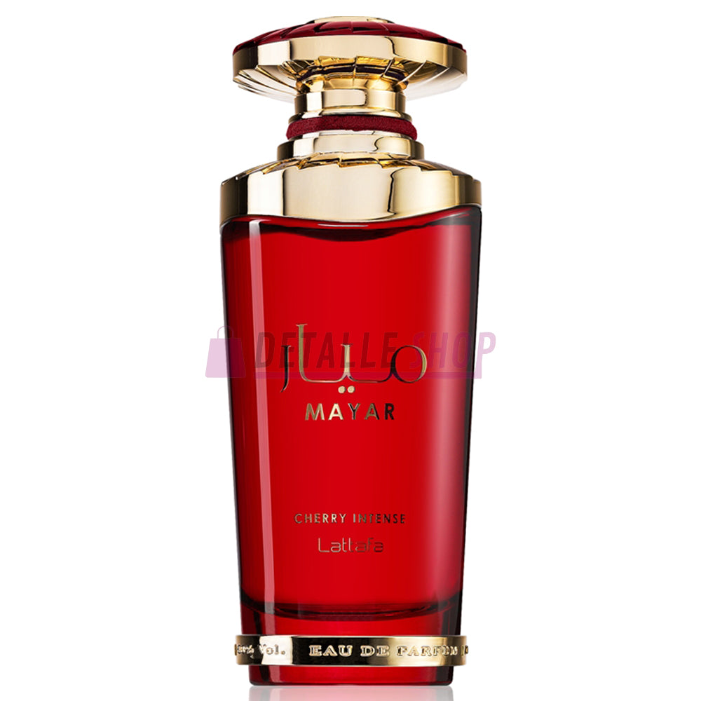 Imagen de producto del perfume Lattafa Mayar Cherry Intense, aroma dulce y duradero