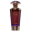 Miraj Exclusif French Avenue, Eau de Parfum mujer con notas de cardamomo, café, jazmín y oud. Esencia femenina ideal como regalo elegante.