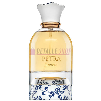 Fragancia femenina elegante Petra de Lattafa perfumeria arabe perfume para verano perfume dubai oriental comprar online en lorca murcia alicante valencia madrid barcelona