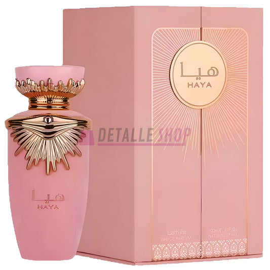 Perfume Haya de Lattafa para mujer floral elegante y duradero
