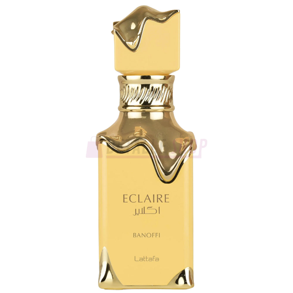 Lattafa Éclaire Banoffi, perfume árabe mujer. Comprar perfumes árabes en Murcia. Perfumes Lattafa en Alicante, Valencia, España y Portugal.