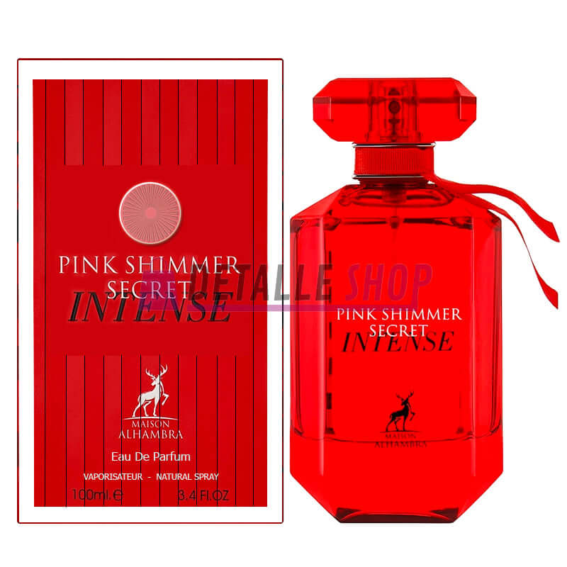 Pink Shimmer Secret Intense Maison Alhambra- 100ml