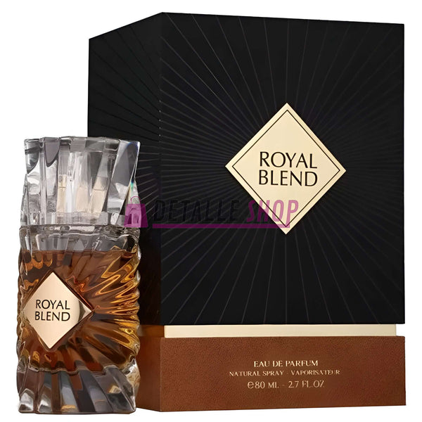 Royal Blend perfume French Avenue Royal Blend Fragrance World dubai detalle shop regalo