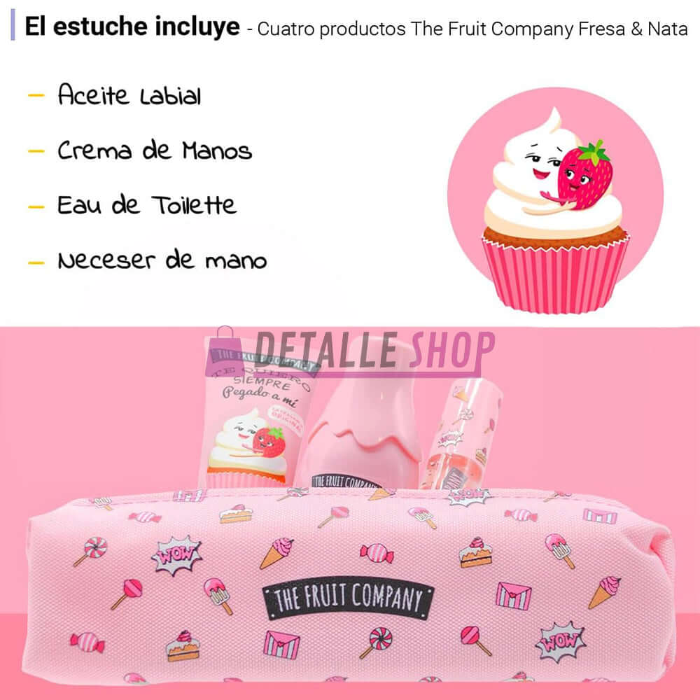 Set de regalo Fresa y Nata - The Fruit Company