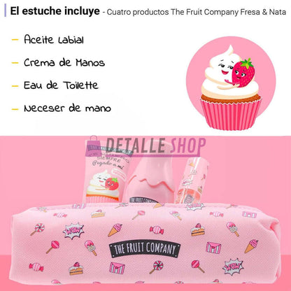 Set de regalo Fresa y Nata - The Fruit Company