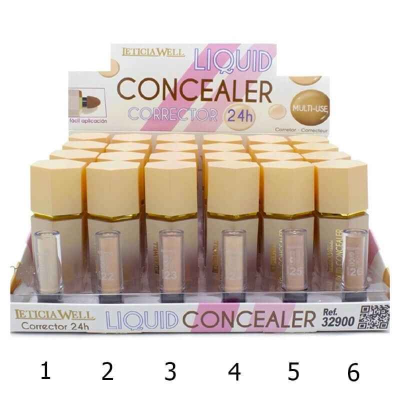 CorrectorLiquidoLeticiaWellInspiracionSheglam24h Corrector Líquido inpiración Sheglam - Leticia Well