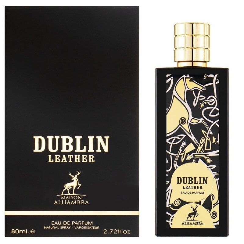 Dublinleatherperfumearabemaisonalhambralattafadubaiyaraasad Dublin Leather Maison Alhambra - 80ml - Imagen 1