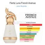 Perfume Fierte Luna de French Avenue, estilo árabe sofisticado para mujer. Disponible en perfumerías mayoristas en Madrid y Málaga.