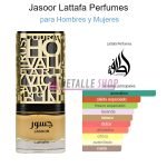 Jasoor de Lattafa Unisex perfume bottle - 100ml with main scent accords