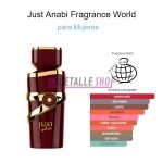 JUST ANABI de Fragrance World Mujer  sakeena dulce frutal perfume arabe dubai oriental detalle shop