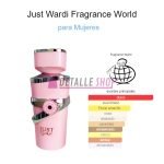Just Ward de Fragrance World Mujer arabe elegante mujer oriental dubai lattafa detalle shop