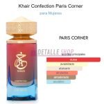 fragancia de lujo Paris Corner perfume notas dulces avainillado afrutado paris corner perfumes murcia alicante valencia madrid barcelona