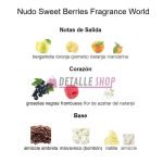 comprar perfume Nudo Sweet Berries Fragrance World bolso lila Nudo Sweet Berries perfume lila en forma de bolso