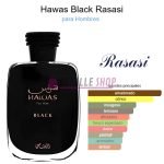 Duración y proyección del perfume Hawas Black reseñas hawas black rasasi dubai perfumes