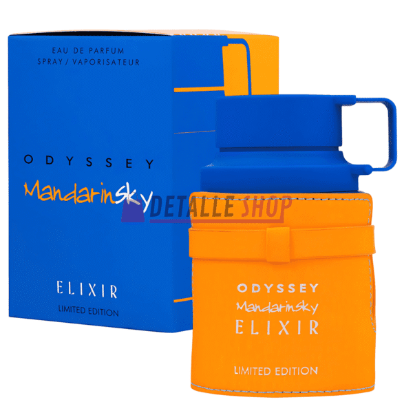 Perfume Sky Mandarin Elixir de Armaf para hombre, fragancia cítrica y elegante lorca murcia alicante citrico fresco arabe perfume fragancia