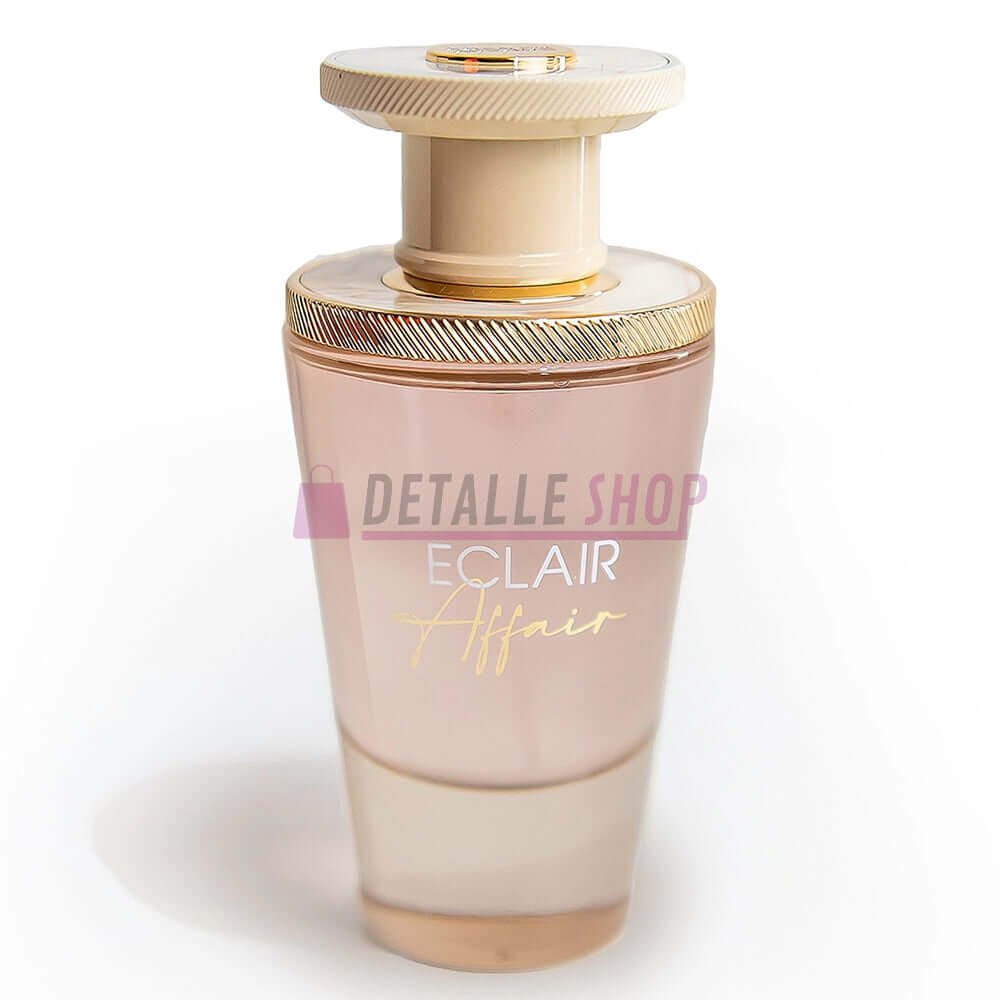 Botella de Eclair Affair de French Avenue, perfume femenino de 100ml con diseño elegante y moderno