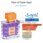 Perfume de noche Elixir of Dubai de Sapil con aroma profundo y seductor perfume arabe comprar murcia pnline