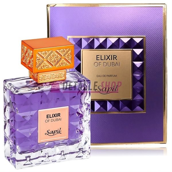 Perfume Elixir of Dubai de Sapil, fragancia de lujo inspirada en Oriente Medio perfume arabe comprar online