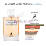 Perfume arabe mujer dupe maison alhambra la vida es bella la vivacite mujer dulce dubai