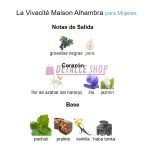 notas olfativas la vida es bella la vivacite maison alghambre dupe perfume arabe orienal murcia alicante madrid dubai
