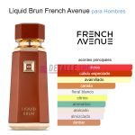 Perfume para hombres Liquid Brun French Avenue con aroma dulce y cálido opiniones reseñas clientes comprar dubai gourmand perfume hombre detalle regalo verano valencia lorca murcia mayoristas