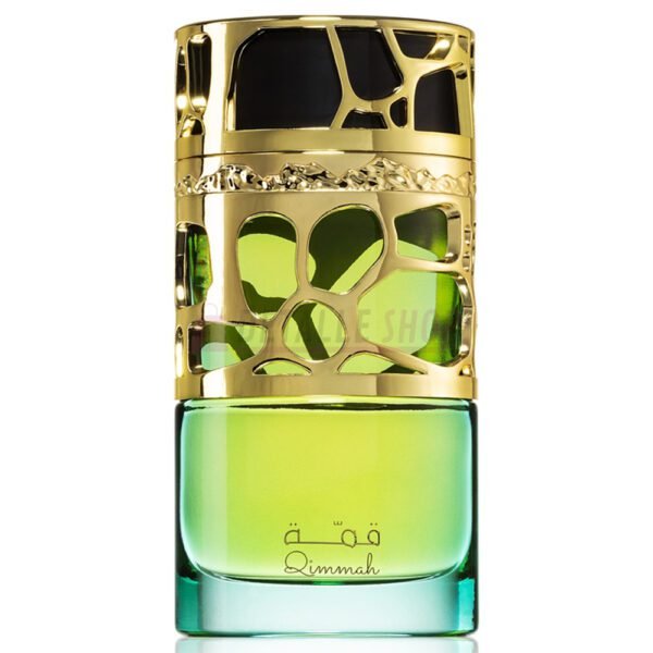 Perfume árabe Qimmah de Lattafa para mujer frasco original